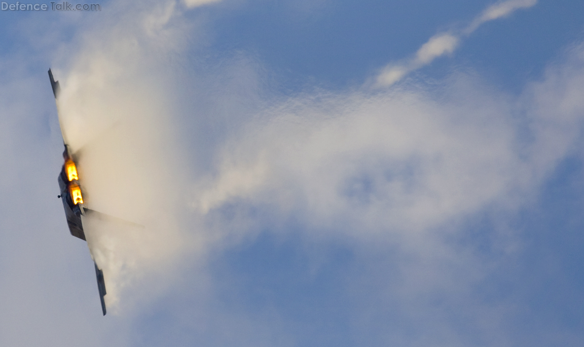 F-22 Raptor at Miramar 2010 air show