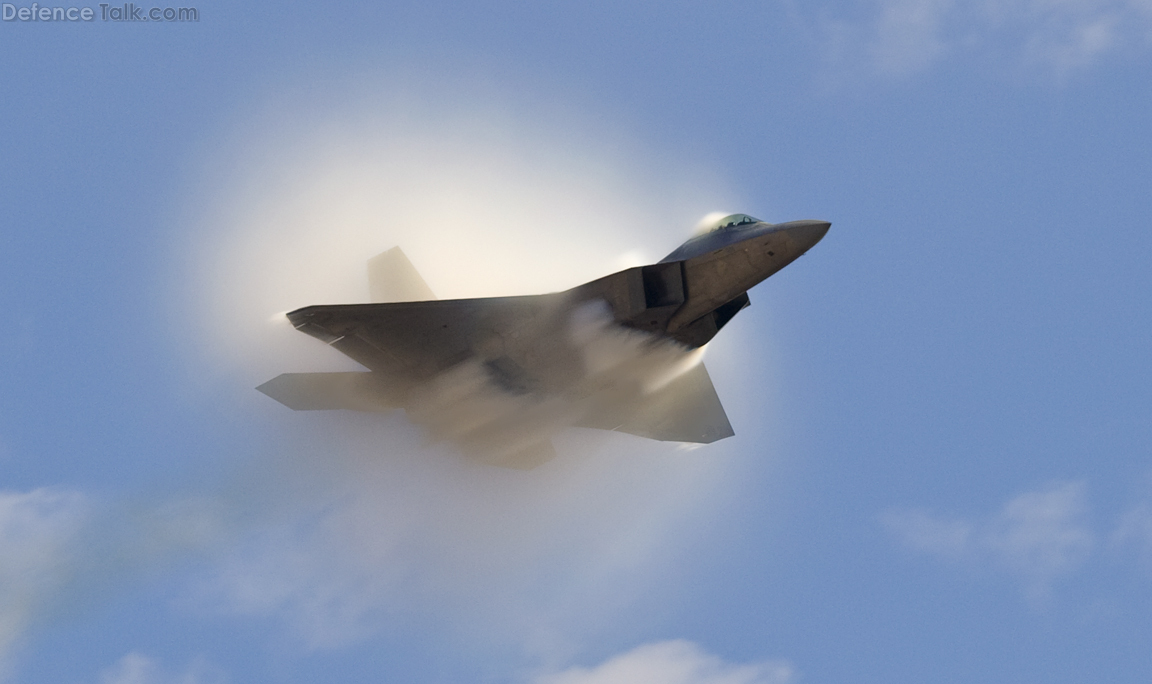 F-22 Raptor at Miramar 2010 air show