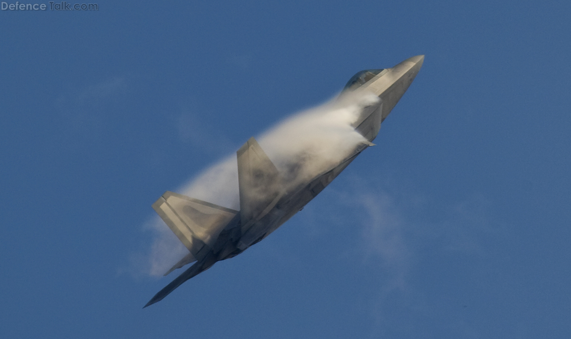 F-22 Raptor at Miramar 2010 air show