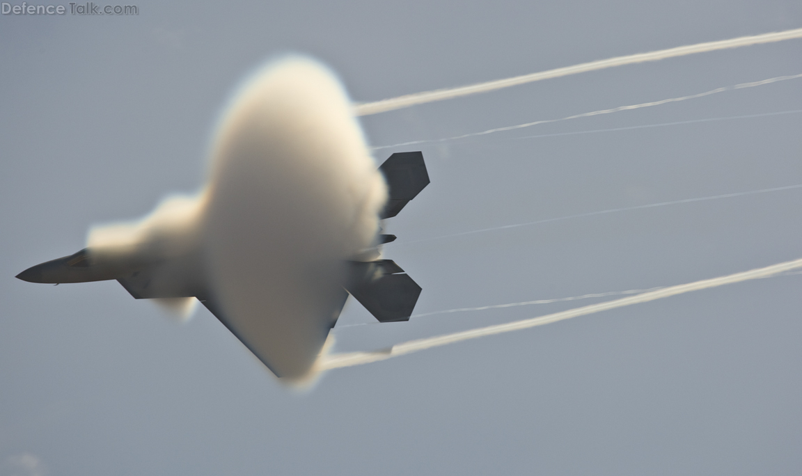 F-22 Raptor at Miramar 2010 air show