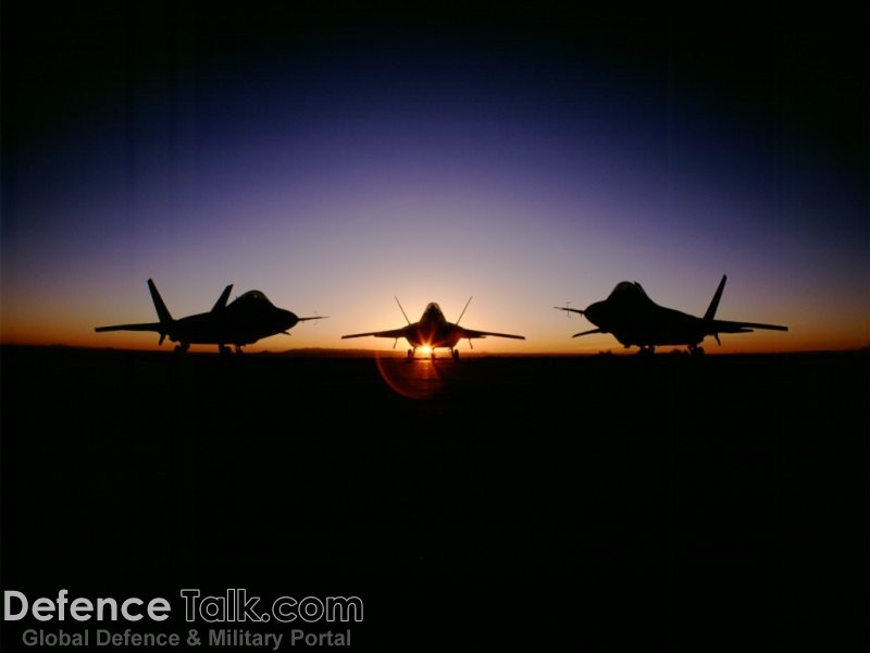 F-22 Raptor, USAF - Fighter Jet Wallpapers