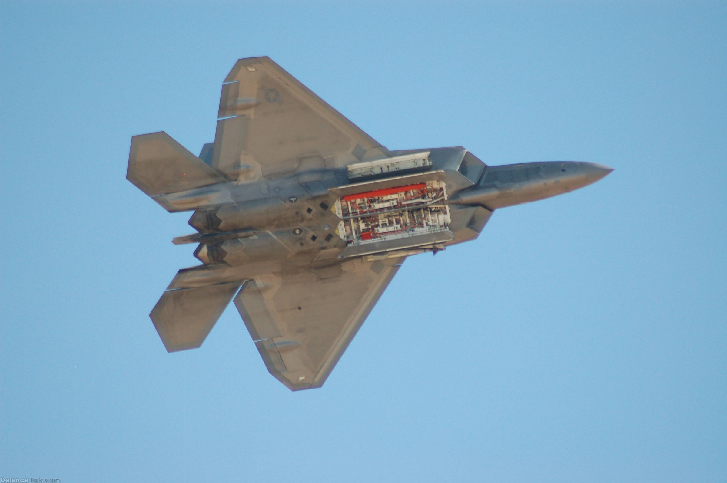 F-22 Raptor Weapons Bay - 2009 Edwards