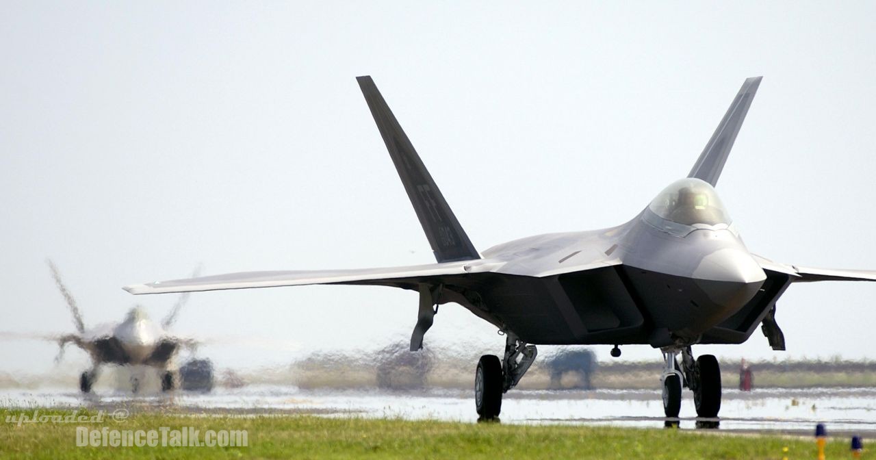 F-22A Raptor of the US Air Force