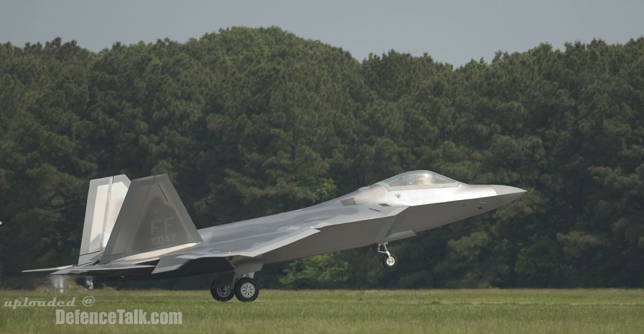 F-22A Raptor of the US Air Force