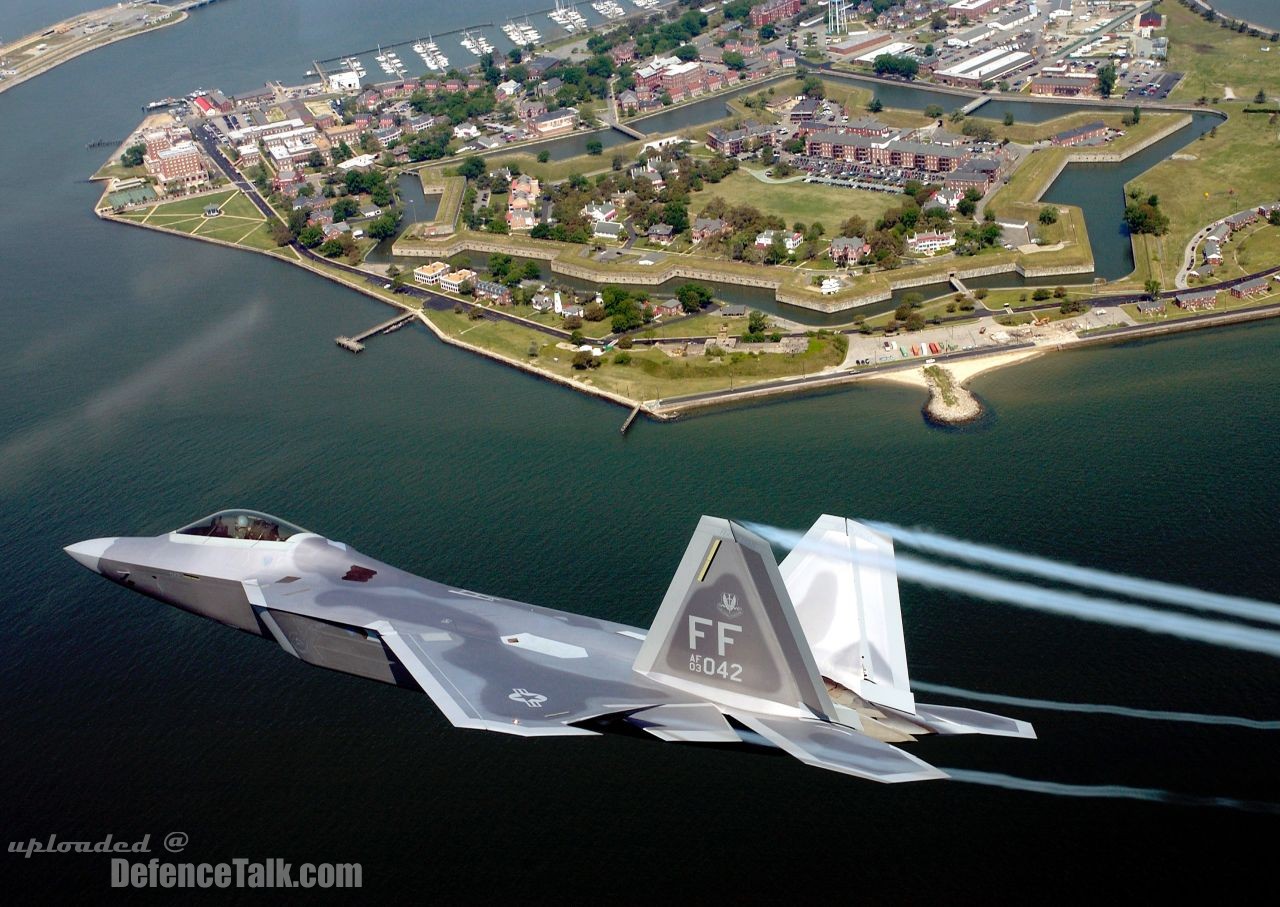 F-22A Raptor of the US Air Force