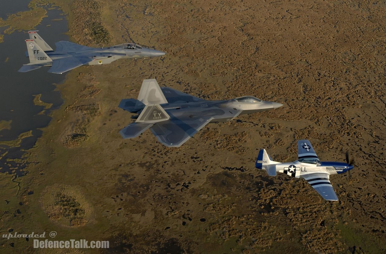 F-22A Raptor of the US Air Force