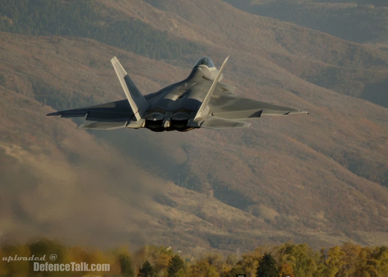 F-22A Raptor of the US Air Force