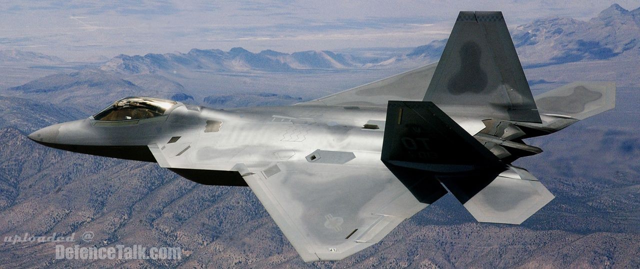 F-22A Raptor of the US Air Force