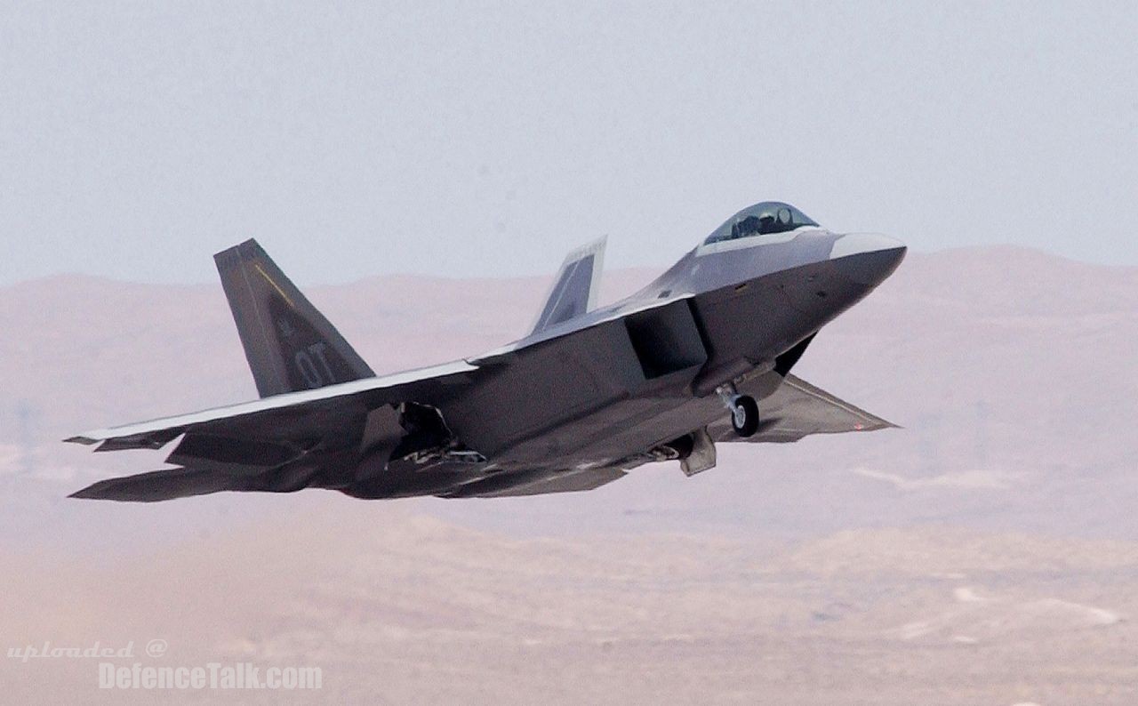 F-22A Raptor of the US Air Force