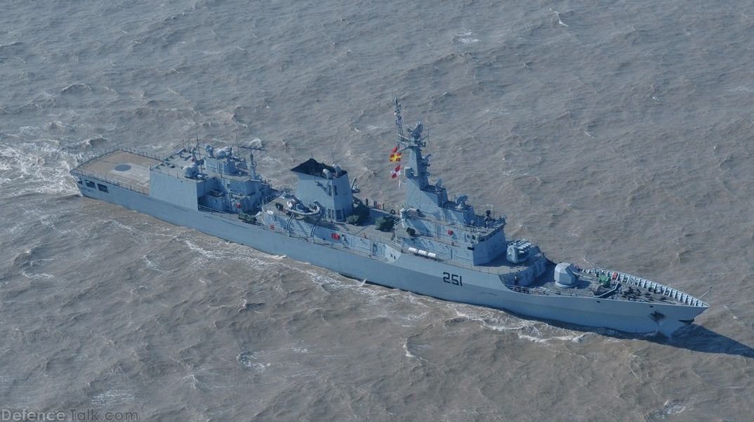 F-22P Frigate Sea Trials - Pakistan navy