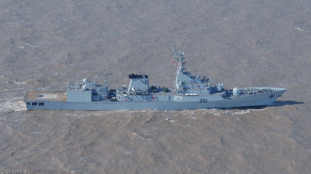 F-22P Frigate Sea Trials - Pakistan navy