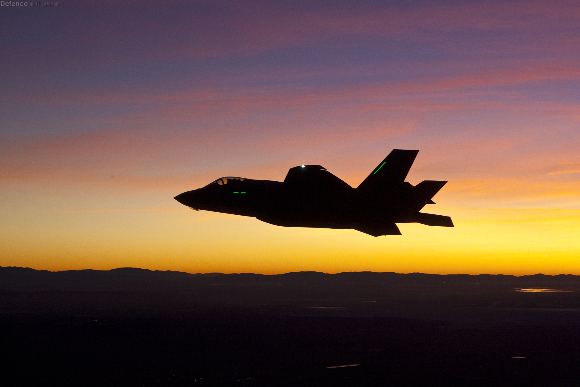 F-35A JSF Night Flight