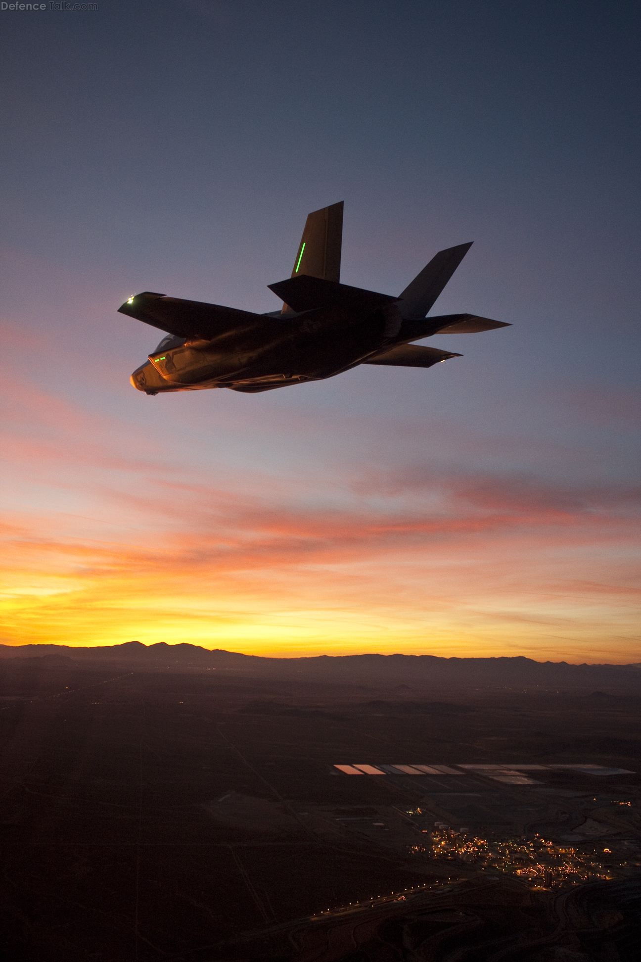 F-35A JSF Night Flight