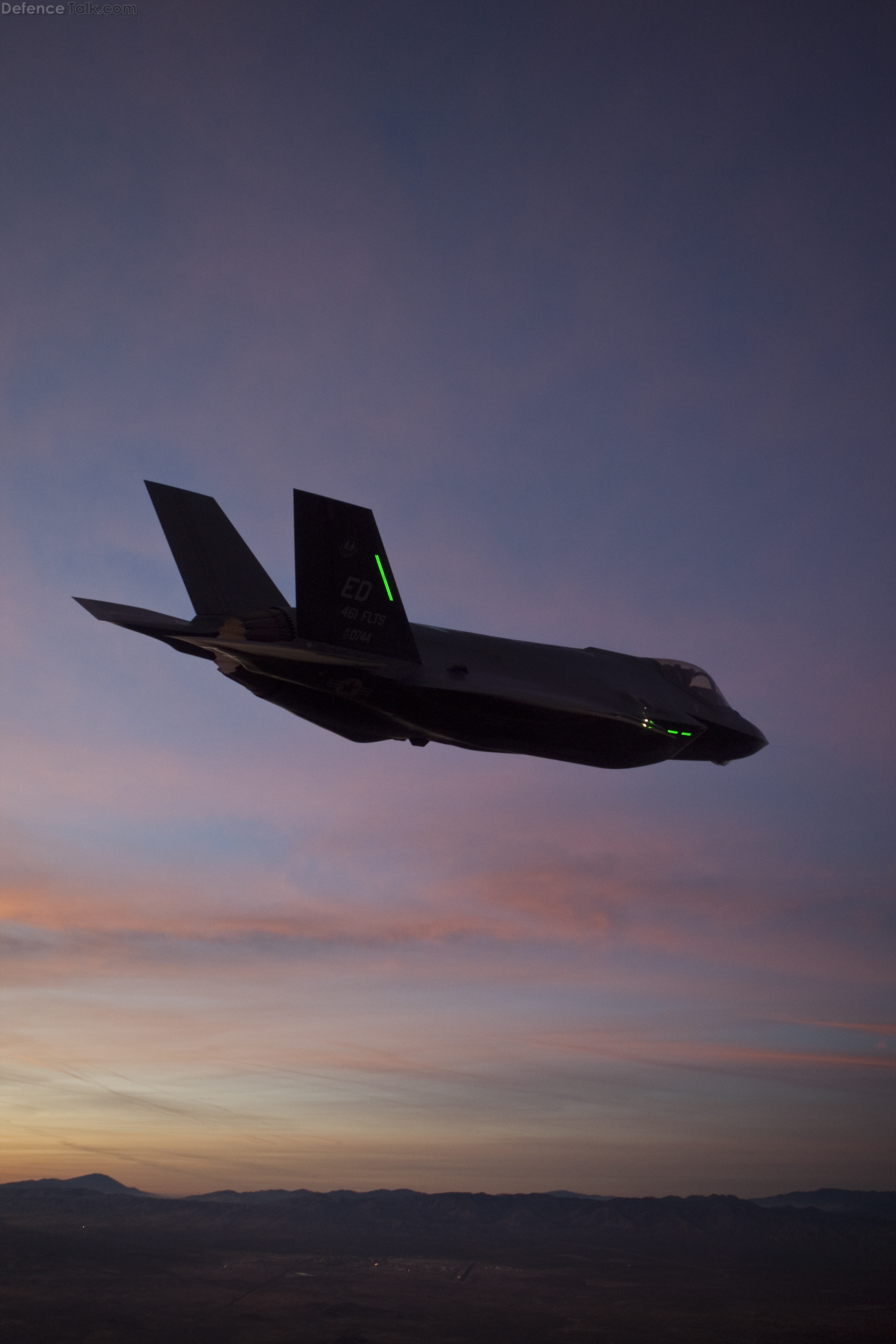 F-35A JSF Night Flight