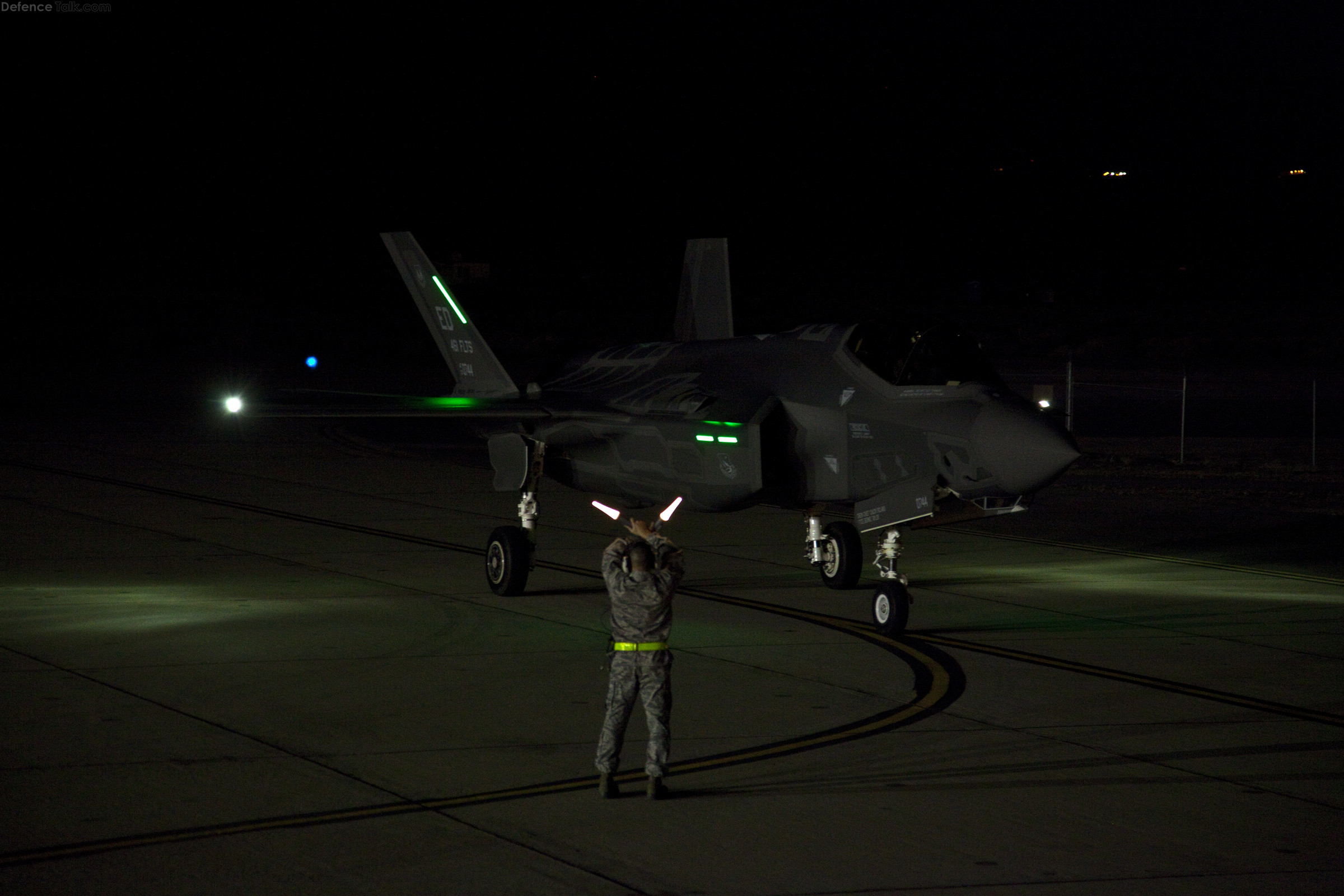 F-35A JSF Night Flight