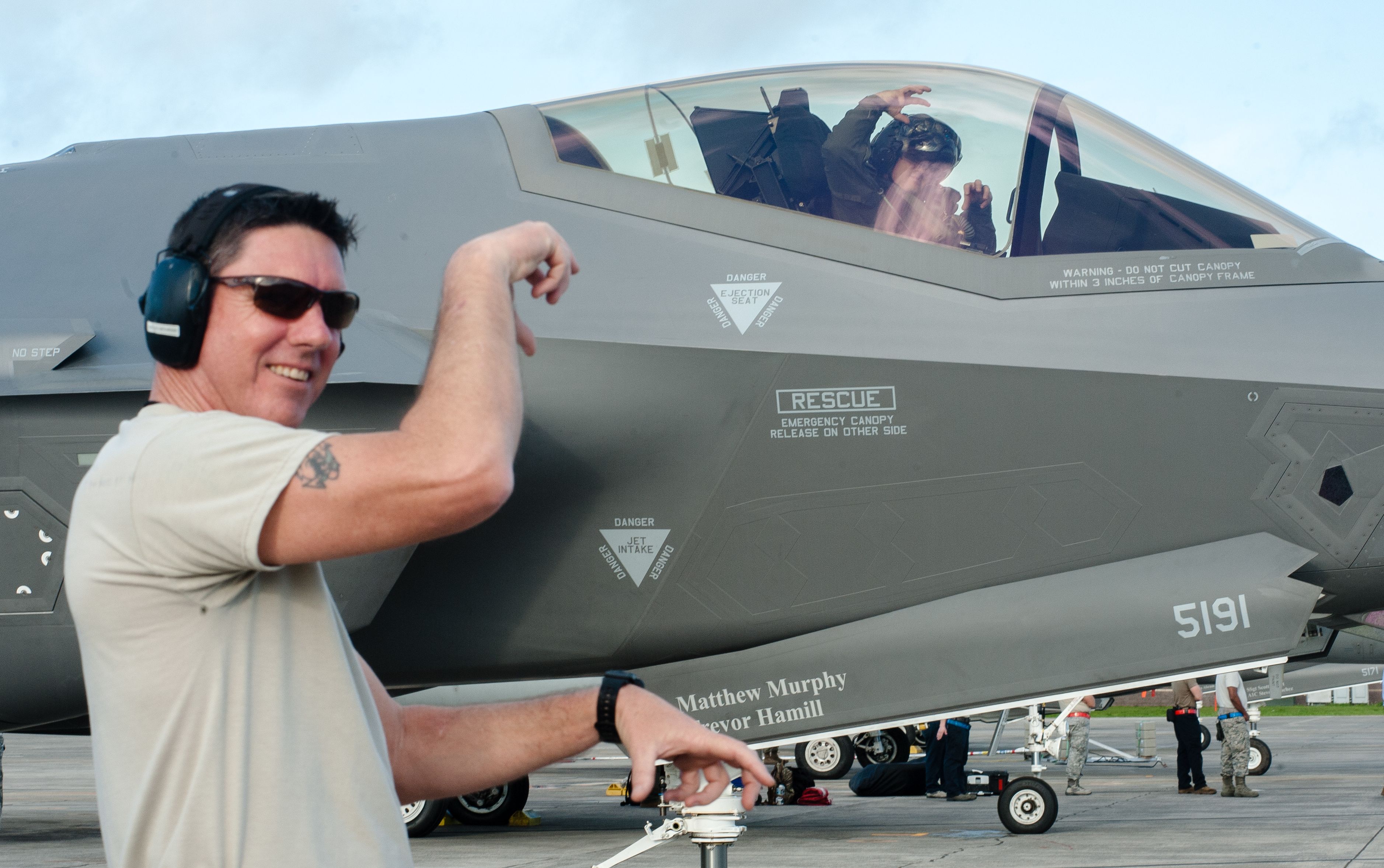 F-35A Lightning II - Fifth-gen aircraft unite in Hawaii