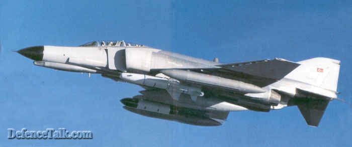 F-4E-2020 Terminator loaded with a Popeye 1 AGM and data-link pod