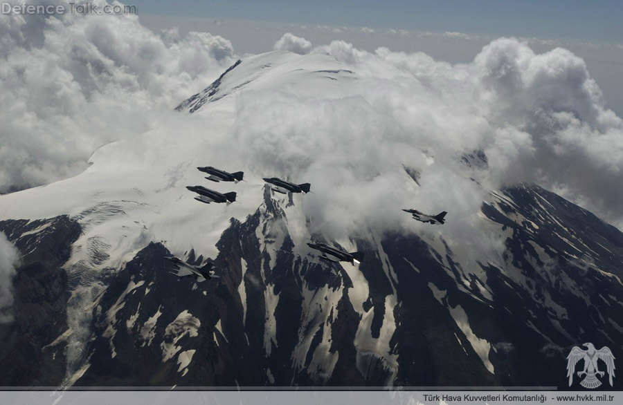 F-4E's with a F-16