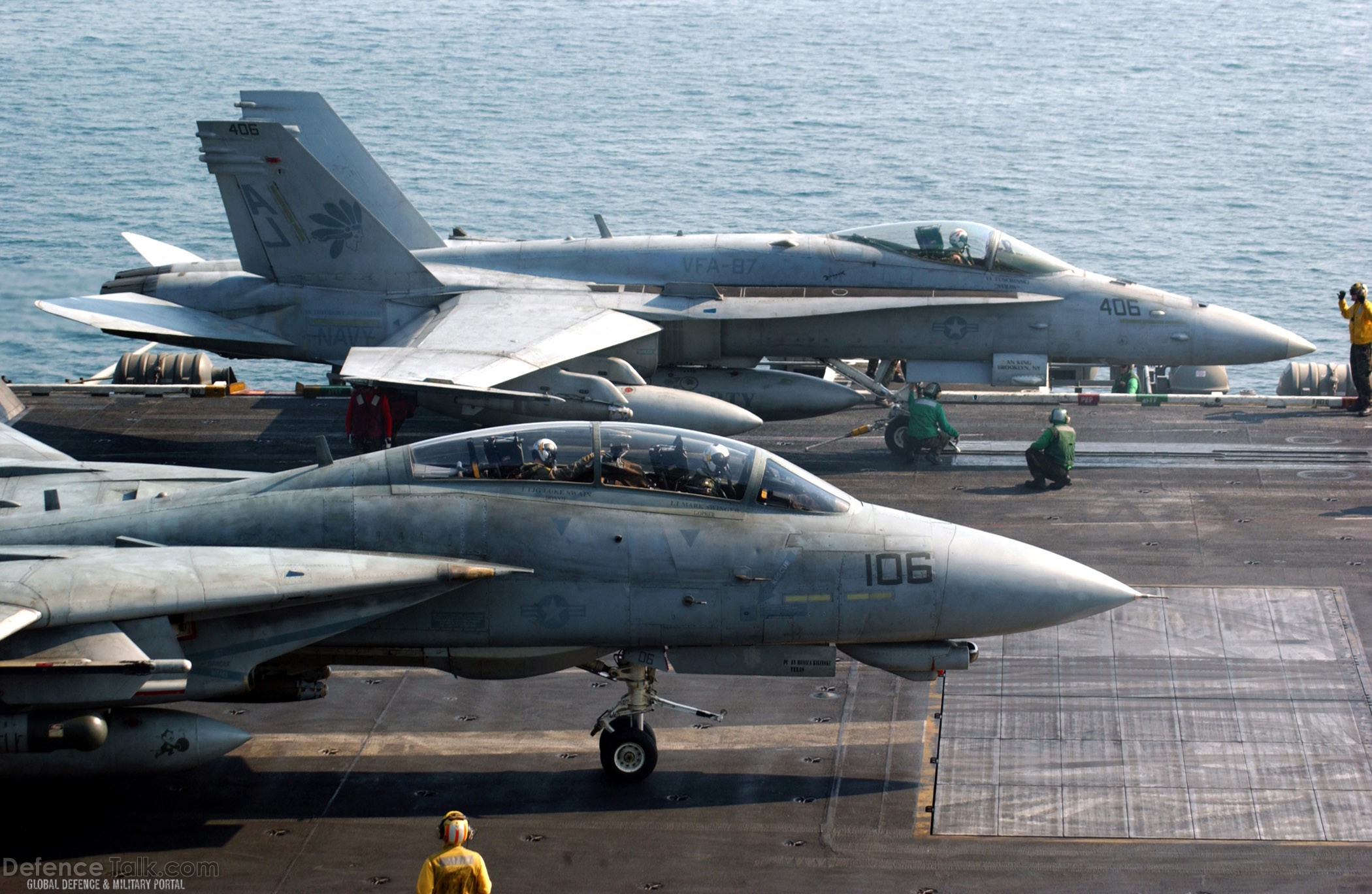 F/A-18 Hornet and F-14D Tomcat - Final Deployment
