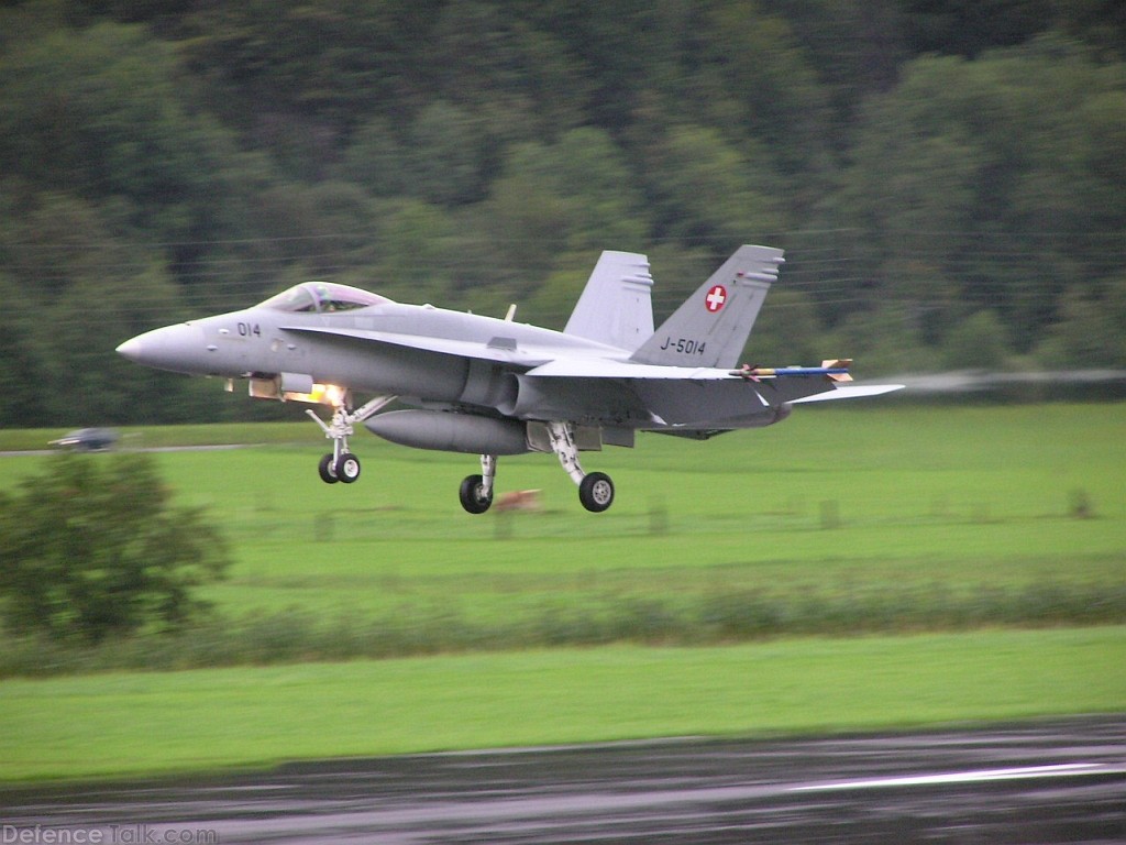 F/A-18 Hornet Swiss Air Force