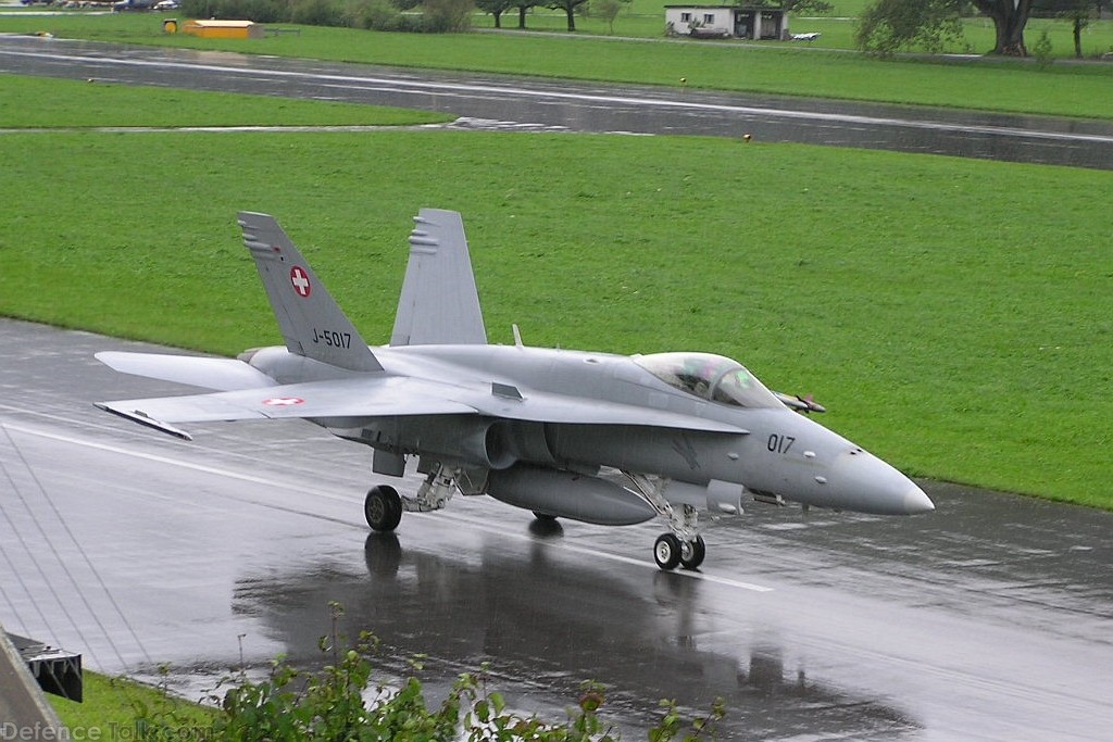 F/A-18 Hornet Swiss Air Force