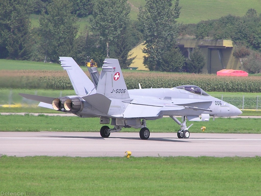 F/A-18C Hornet Swiss Air Force