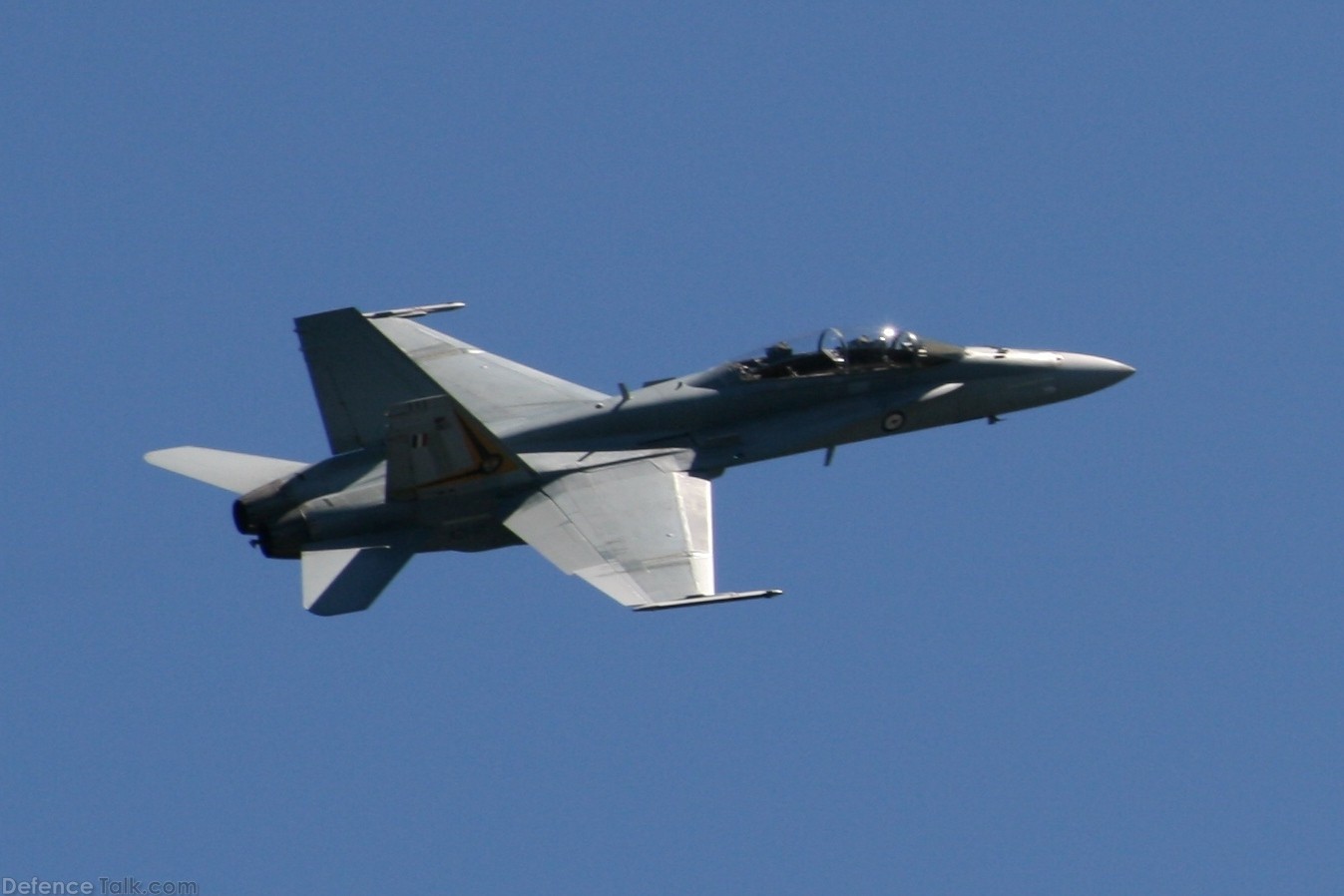 FA-18B Hornet at Royal Hobart Regatta