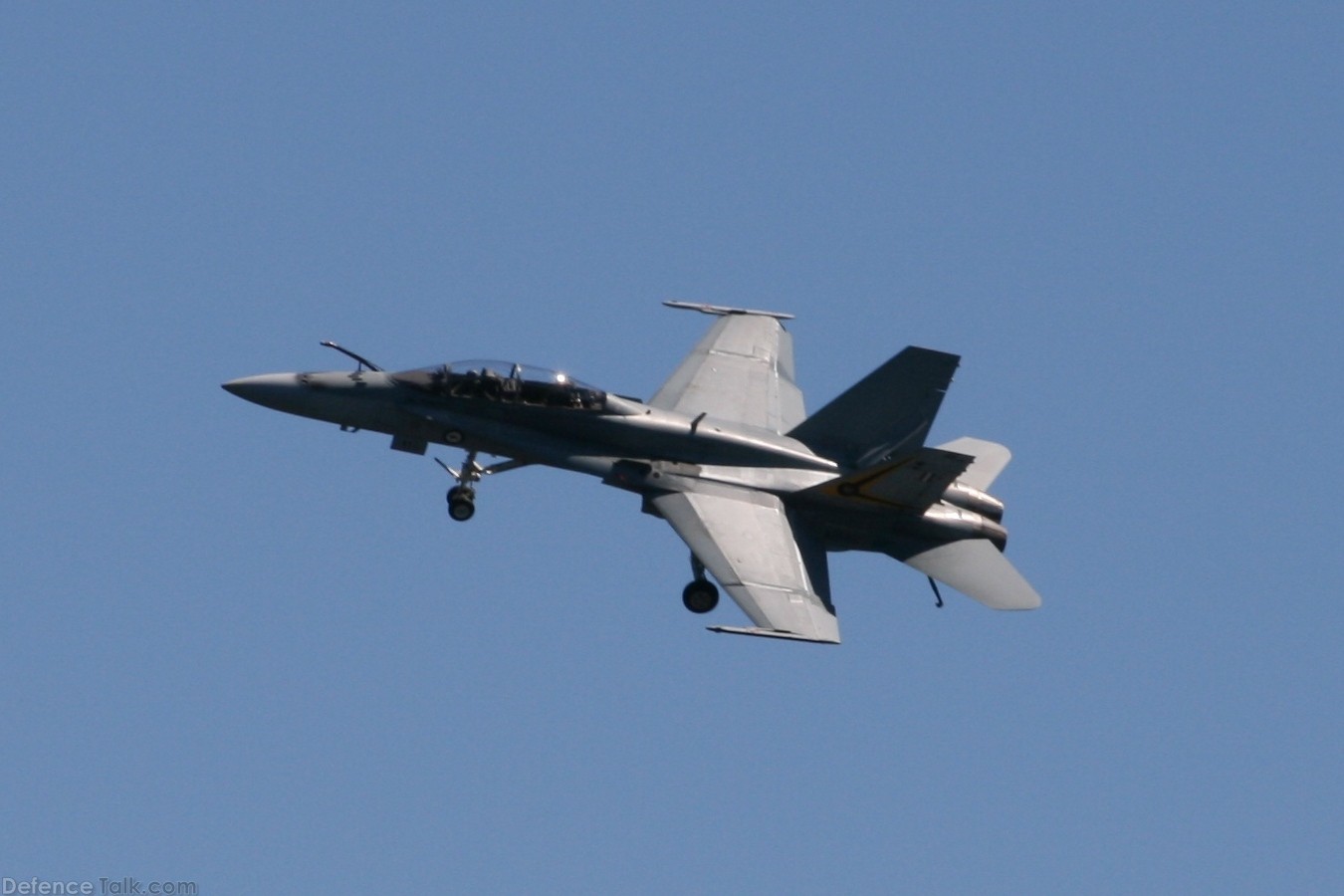 FA-18B Hornet at Royal Hobart Regatta