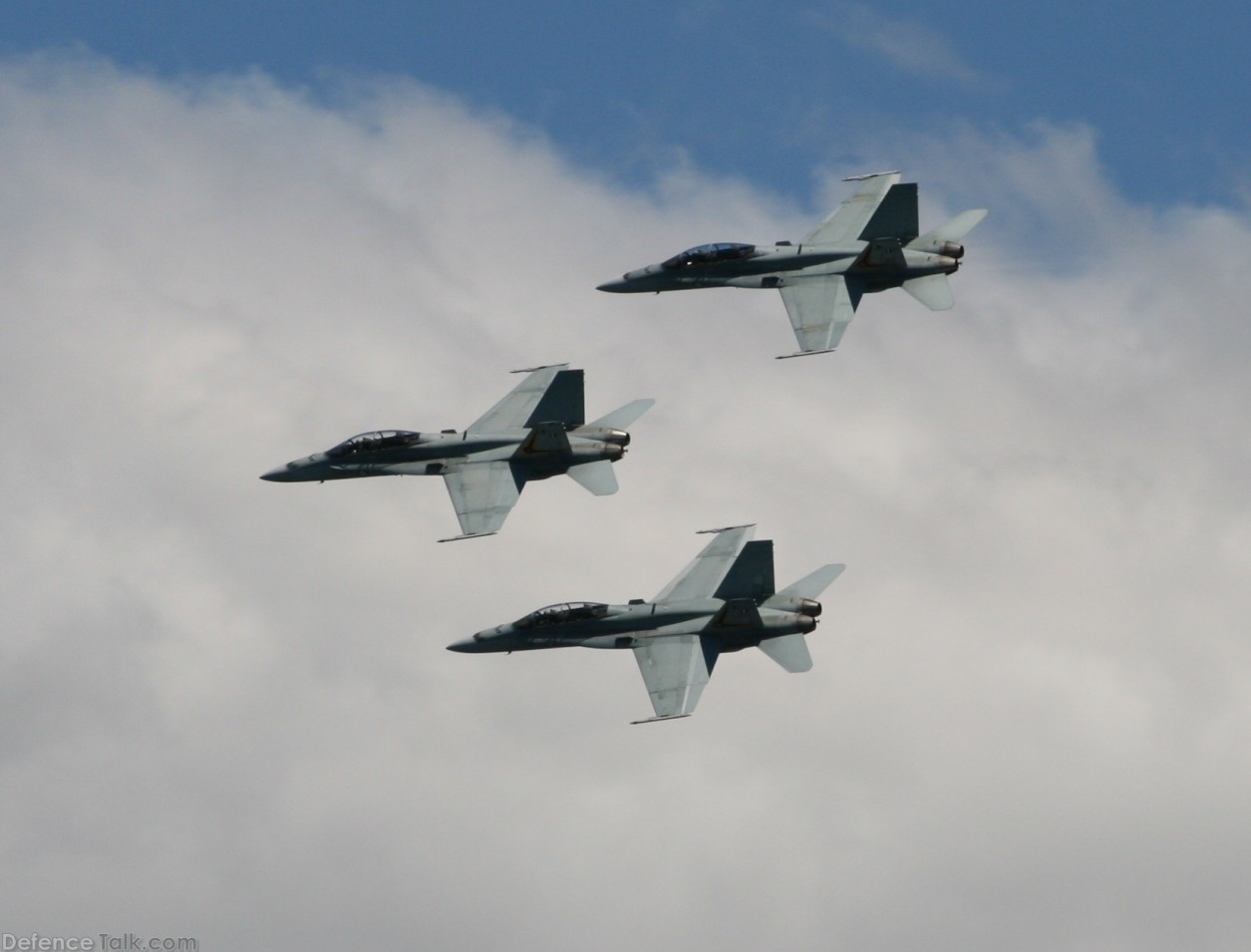 FA-18B Hornets at Royal Hobart Regatta