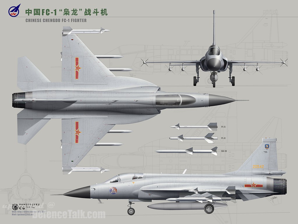 FC-1/JF-17 Xiaolong - Chinese Air Force