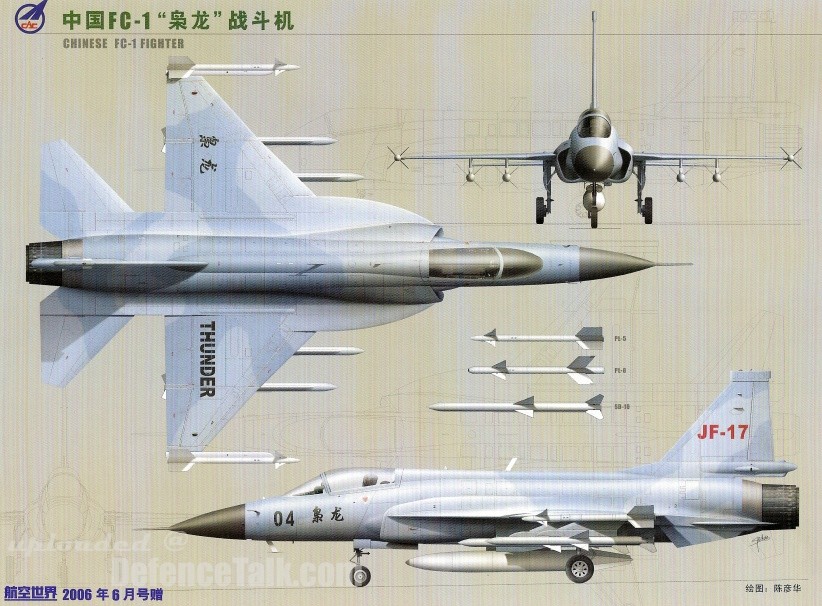 FC-1/JF-17 Xiaolong - Chinese Air Force