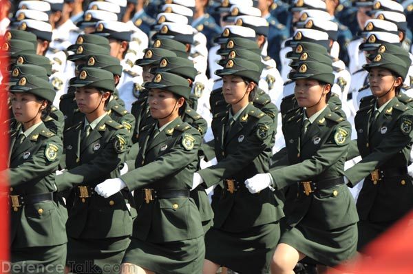 Female Soldiers - People's Liberation Army (PLA)