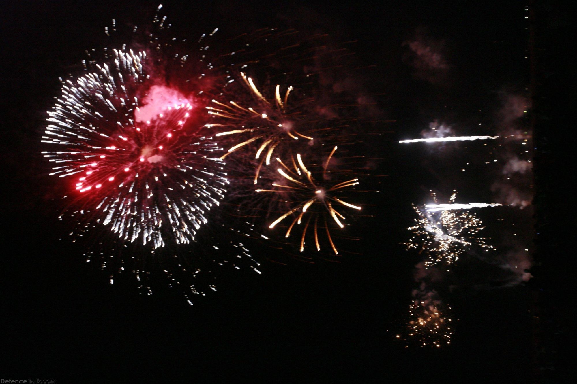 fireworks display