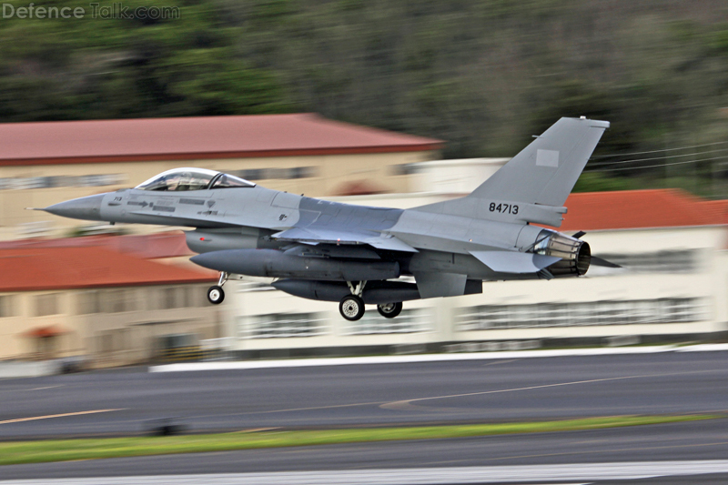 First Pakistan Air Force F-16A MLU