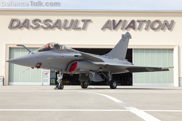 First Rafale Fighter with AESA Radar