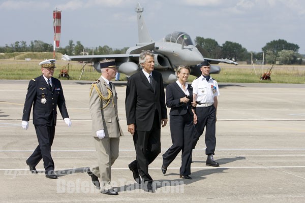 First Rafale Squadron - French Air Force Ceremony