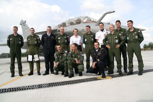 First Rafale Squadron - French Air Force Ceremony