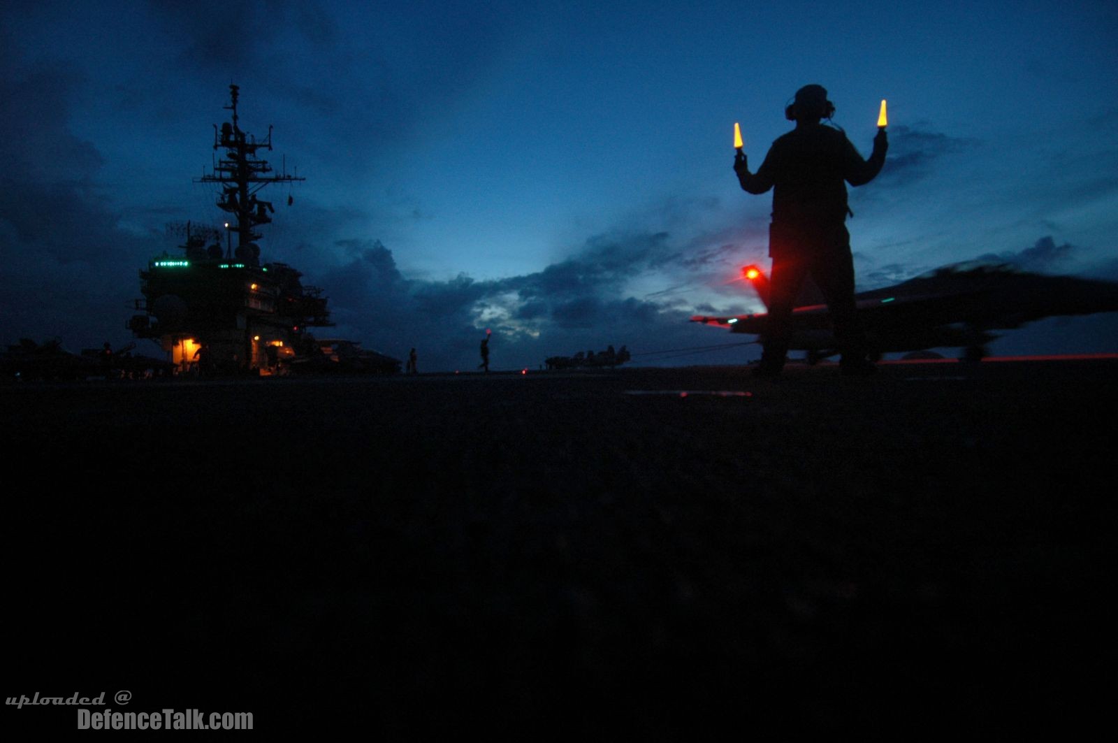 flight deck of USS Kitty Hawk (CV 63) - Valiant Shield 2006