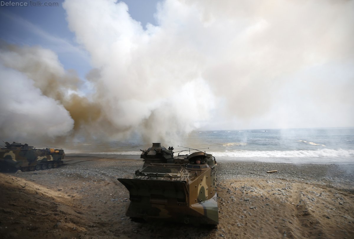 Foal Eagle 2014 - Military Exercise USA and South Korea Marines