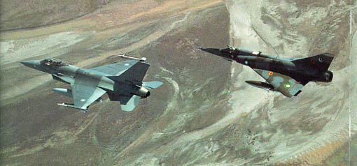 Formation- F-16/Mirage