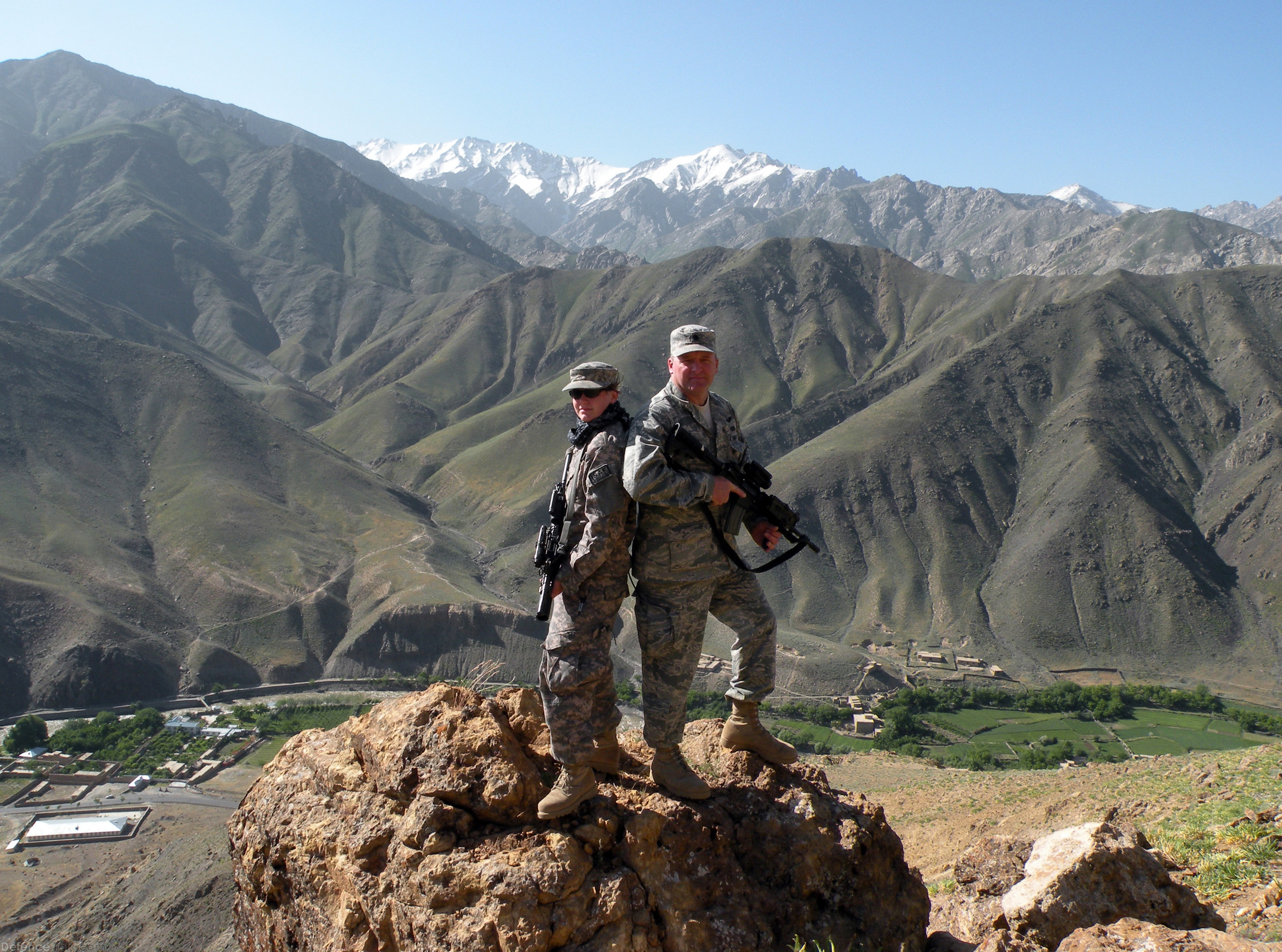 Forward Operating Base in Afghanistan