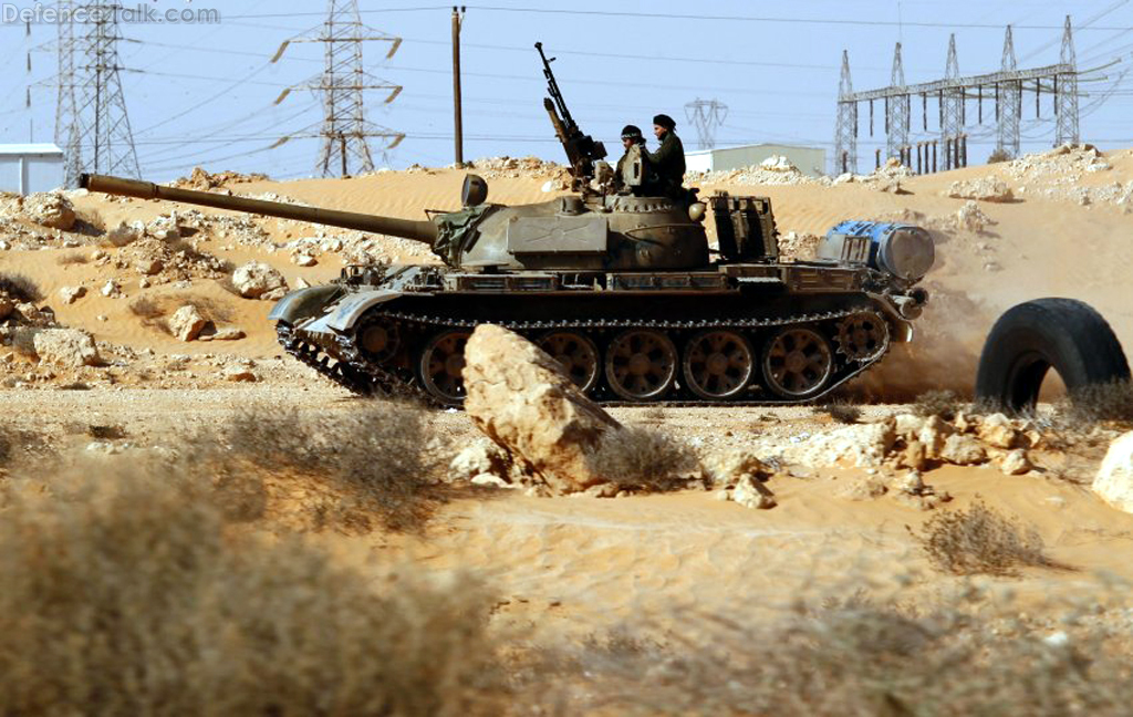 Free Libyan Army T-55