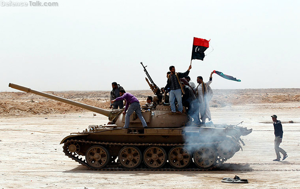 Free Libyan Army Tank
