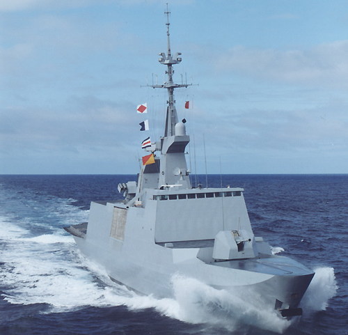 French Lafeyatte Frigate