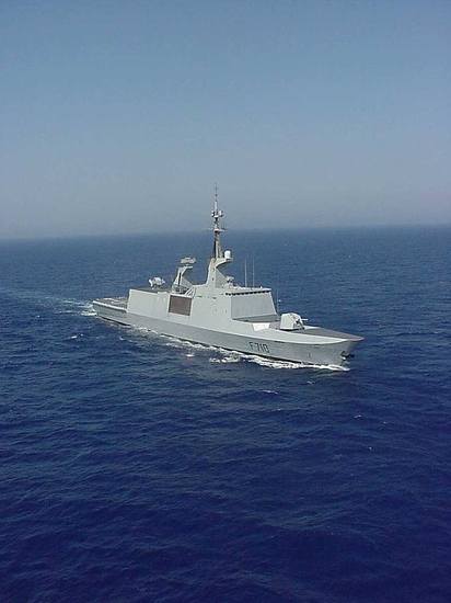 French Lafeyatte Frigate