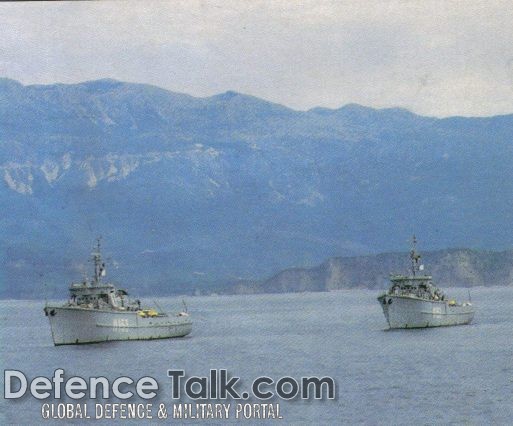 French Sirius class minehunters