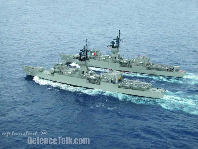 Frigates, Missile and Patrol Boats - Mexican Navy Ships