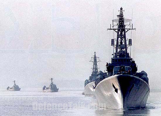 Frigates of the KOTOR class leading squardon of RADE KONCAR class missile b