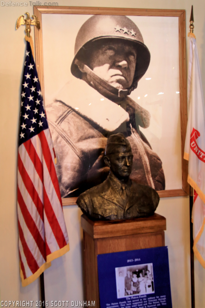 General George S. Patton Photo and Bust