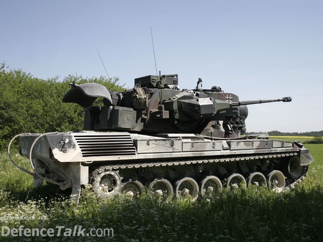 Gepard anti-aircraft tank